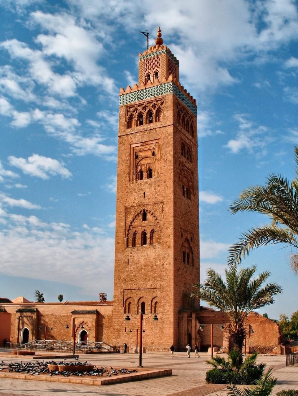 Koutoubia Mosque minaret in Marrakech